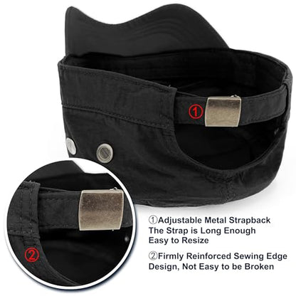 Loneshark Water Resistant Military Hat Quick Dry Cadet Cap Army Flat Top - color: Square-logo-black