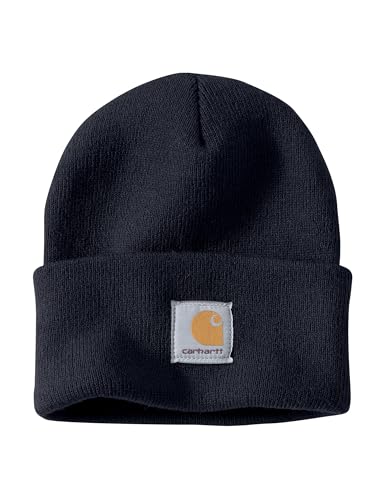 Carhartt Men's Iconic A18 Watch Cap Beanie - color: Navy