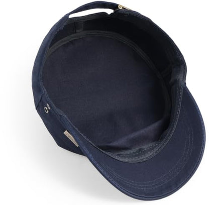 Unisex Basic Cadet Army Caps Everyday Military Style Hat - color: Navy Blue 2