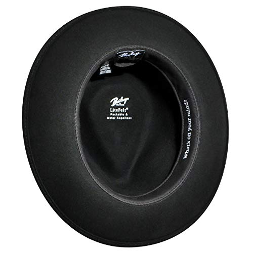 Bailey of Hollywood Men's Fedora Hat - color: Black, size: X-Large