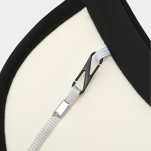 100 Pack Sun Hats Strap Clips Replacement Mask Lanyard Hooks Plastic Small Carabiner Clips Spring Snap Hook for Face Mask Holder Ear Straps Fishing Hat Boonie Hat Sun Bucket Hats Chin Strap