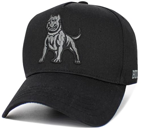 KBETHOS Daddy Dad Hat Pineapple Vacation Baseball Cap Vintage Distressed Classic Polo Style Adjustable - color: Black Pitbull Snapback