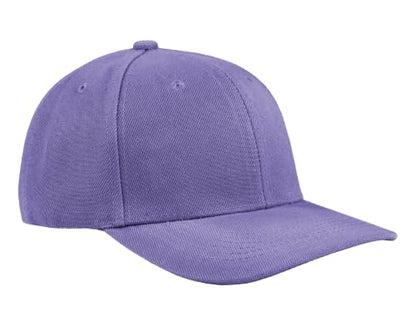 TK Flex Blank Hats, Adjustable Plain Hats, Casual Women's and Men's Hats, Baseball Caps for Patches and Embroidery, 12 Pack - color: Purple