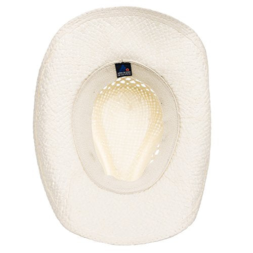 MG Womens Straw Outback Toyo Cowboy Hat
