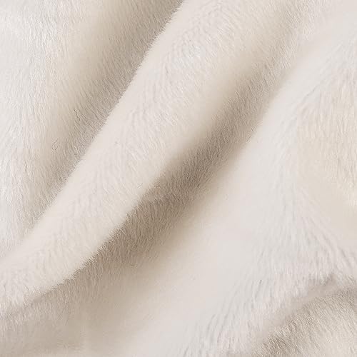 PAGE ONE Women Winter Pom Pom Beanie Hats Warm Fleece Lined Knit Hat Chunky Trendy Cute Cap - color: Beige-1