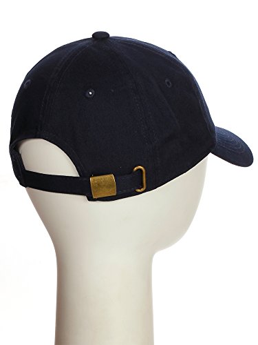 Classic Unstructured USA Cities Baseball Dad Hat 3D Raised PVC Letters Cap - color: Atlanta Navy - White Red