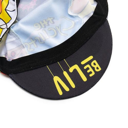 Cycling Cap for Man and Woman Cycling Hat Under Helmet-Polyester Breathable Sweat Absorbent - color: Bee-21