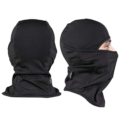Ski Mask,Balaclava Mask,Wind Water Resistant for Cold Weather - color: Black