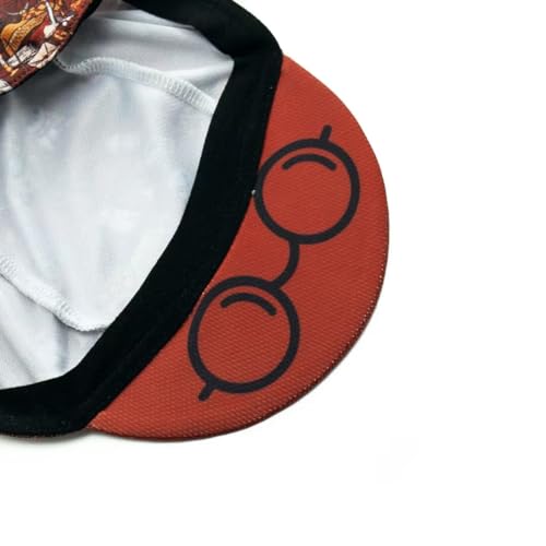 Cartoon Cycling Cap for Man and Woman Cycling Hat Under Helmet-Polyester Breathable Sweat Absorbent - color: Cart-1