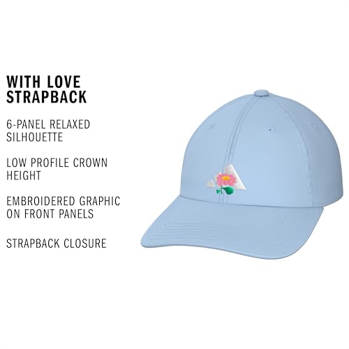 adidas Womens Saturday Cap Casual - Black - color: Glow Blue/White/Tropic Bloom/With Love