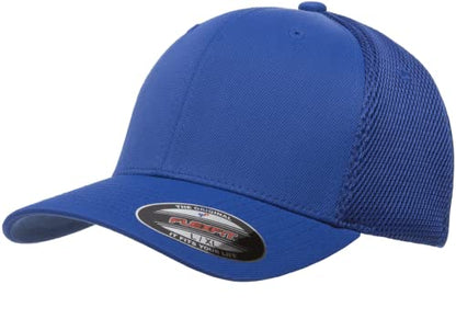 Flexfit 6533 Ultrafibre & Airmesh Lightweight Stretch-Fitted Cap - color: Royal, size: Large-X-Large