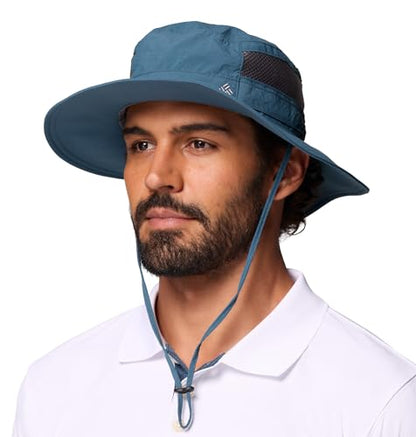 Columbia Unisex Bora Bora Booney Sun Protection Hat - color: Everblue