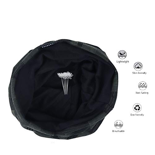 Ruphedy Men Slouchy Beanie Summer Long Oversize Thin Lightweight Skull Cap B011h - color: B403-green, size: One Size