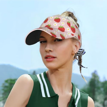 Leopard Print Sunscreen Visor Cap Adjustable Empty Top Outdoor Sports Hat - color: 11