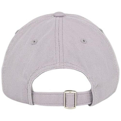 NY 3D Embroidered Dad Hat - New York Baseball Cap - color: Gray - White