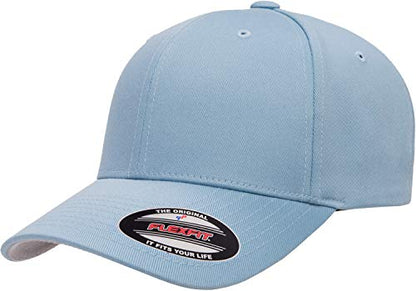 Flexfit Men's Athletic Baseball Fitted Cap - color: Carolina Blue, size: Large-X-Large