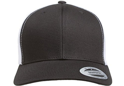 Yupoong Yp Classics Retro Trucker Cap - color: Black/White, size: One Size, style: Single