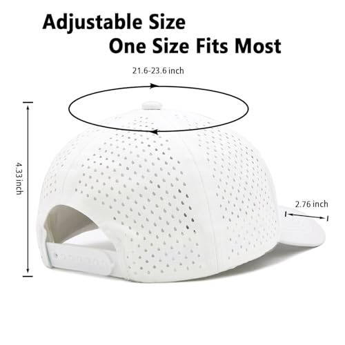 Quick Dry Trucker Hat for Men & Women Workouts Hats - color: White
