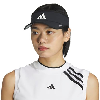 adidas Womens Superlite 3 Visor Casual - Black - color: Black/White/3