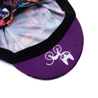 Cycling Cap for Man and Woman Cycling Hat Under Helmet-Polyester Breathable Sweat Absorbent - color: Qin10