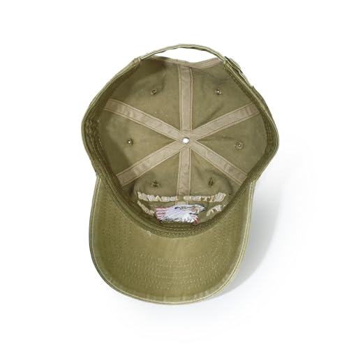 USA 250th Anniversary Baseball Cap Patriotic Embroidered American Hat - color: 1-khaki