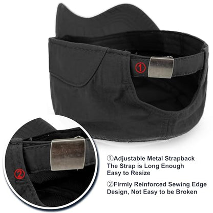 Loneshark Water Resistant Military Hat Quick Dry Cadet Cap Army Flat Top - color: Rectangle-logo-black
