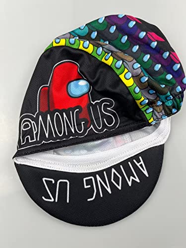 Funny Cycling Cap - Polyester Cartoon Cycling Hat-Under Helmet - Cycling Helmet Liner Breathable&Sweat Uptake - color: B8