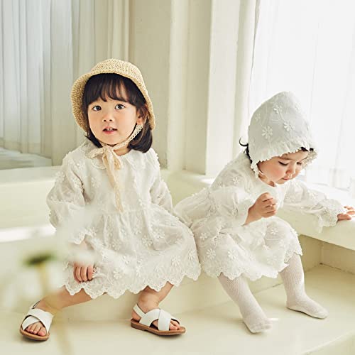 pureborn Baby Toddler Girls Straw Sun Hat Summer Beach Hat - color: Khaki-n, size: 6-24 Months