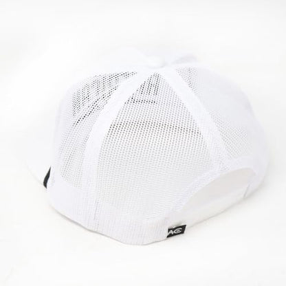 Longhorn Adjustable Snapback Western Hat - color: White/Black