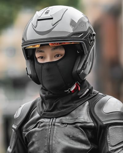 ROCKBROS Helmet Liner with Glasses Holes Thermal Skull Cap Under Helmet Beanie Motorcycle Bike Helmet Liner - color: Long