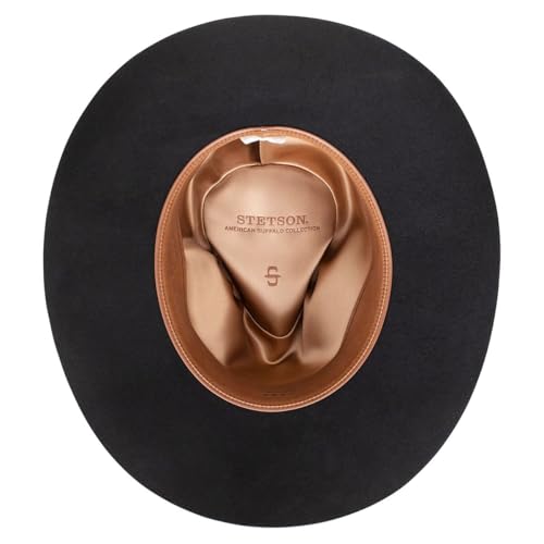 Stetson Drifter Felt Hat - color: Black, size: 7 5/8