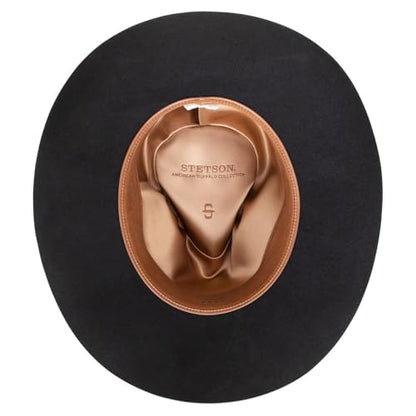 Stetson Drifter Felt Hat - color: Black, size: 7 5/8