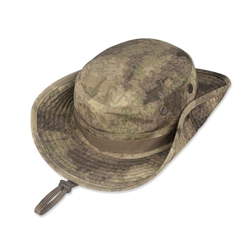 Sun Hats for Men Women Bucket Hat UPF 50+ Boonie Fishing Safari Hat - color: Gray Ruin