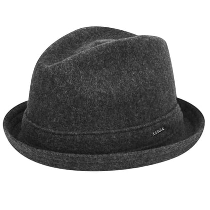 Kangol Wool Player Fedora - color: Dark Flannel, size: XX-Large