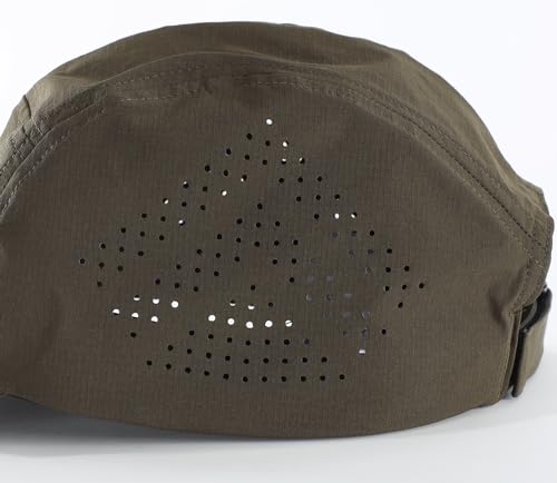 Home Prefer Mens Womens UPF50+ Quick Dry Sun Hat Lite UV Protection Hat Baseball Caps Golf Cycling Fishing Sports Running Hat - color: Army Green