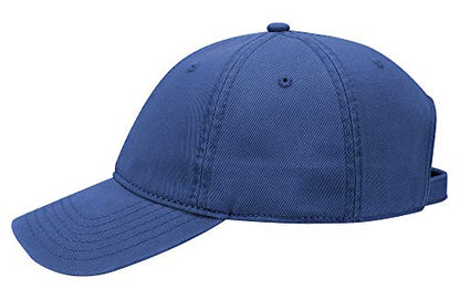 OTTO 6 Panel Low Profile Garment Washed Superior Cotton Twill - color: Royal