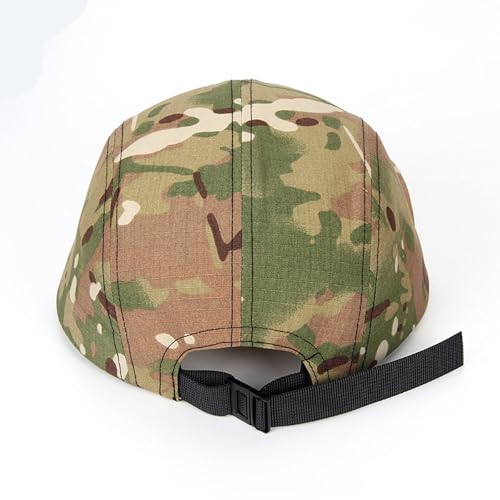 COOLSOME Camo Hat 5 Panels Hats Camper Hunting Cap - color: M (7-7 1/2)| Camo |Curve Bill