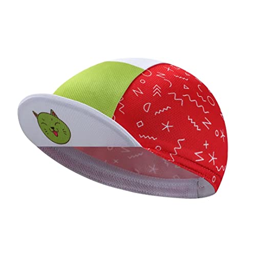 Funny Cycling Cap - Polyester Cycling Hat-Under Helmet - Cycling Helmet Liner Breathable&Sweat Uptake - color: B20