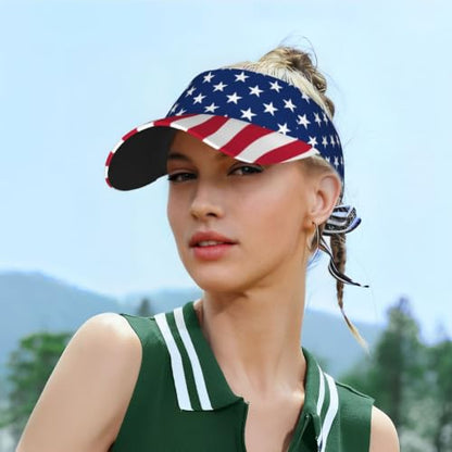 Leopard Print Sun Visor Hat Adjustable Sports Beach Cap for Men Women - color: 19