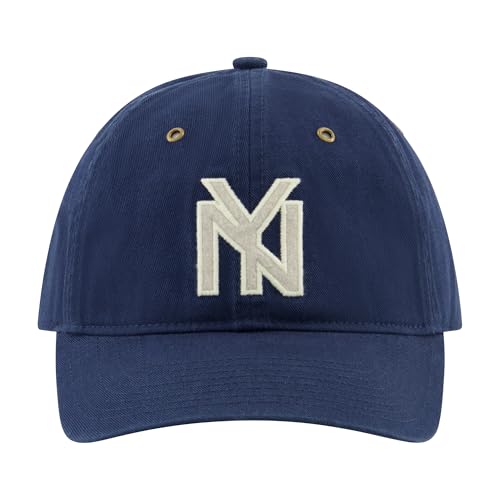 Blue Marlin Dad Hat, Adult Cotton Baseball Cap with Curved Brim, One Size. - color: New York Black Yankees