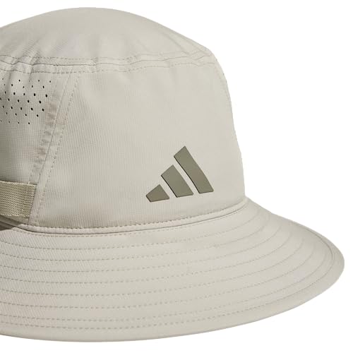 adidas Men's Victory Bucket Hat Boonie - color: Wonder Cargo Khaki/Clay Grey/5, size: Large-X-Large