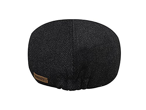 TOP HEADWEAR Infinity Selections Herringbone Ivy Cap - color: Black