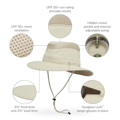 Sunday Afternoons Charter Hat - color: Cream/Sand, size: Large