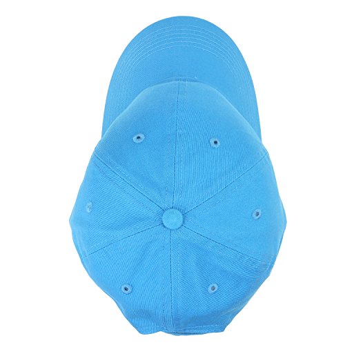 Falari Classic Baseball Cap Dad Hat 100% Cotton Soft Adjustable Size - color: Turquoise