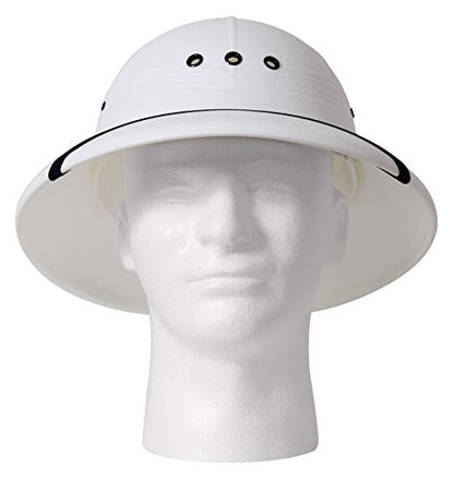 Rothco Pith Helmet - Safari-Style Hat for Sun Protection for Outdoor Adventures - color: White