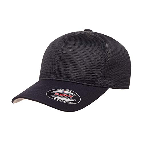 Flexfit Men's 360 Omnimesh Cap - color: Navy, size: Small-Medium