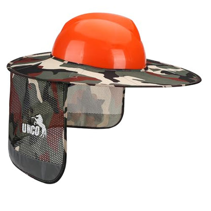 UNCO- Hard Hat Sun Shield, Camo - color: Camo, size: 1 Pack
