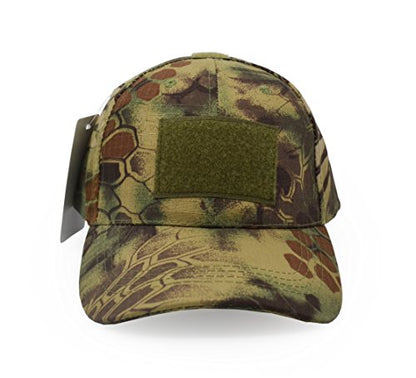 UltraKey Military Tactical Operator Cap, Outdoor Army Hat Hunting Camouflage Baseball Cap - color: Jungle Python Pattern