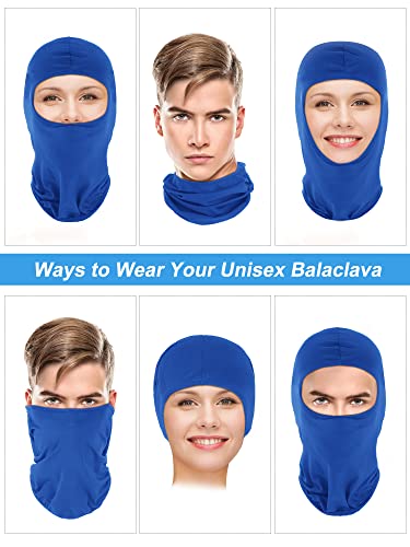Geyoga 12 Pcs Ski Mask Balaclava Full - color: Chic Color