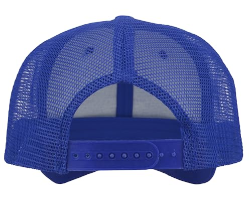 Gelante Mesh Trucker Hat Baseball Cap Structured Front Panel Wholesale LOT 12 Pack - color: Royal